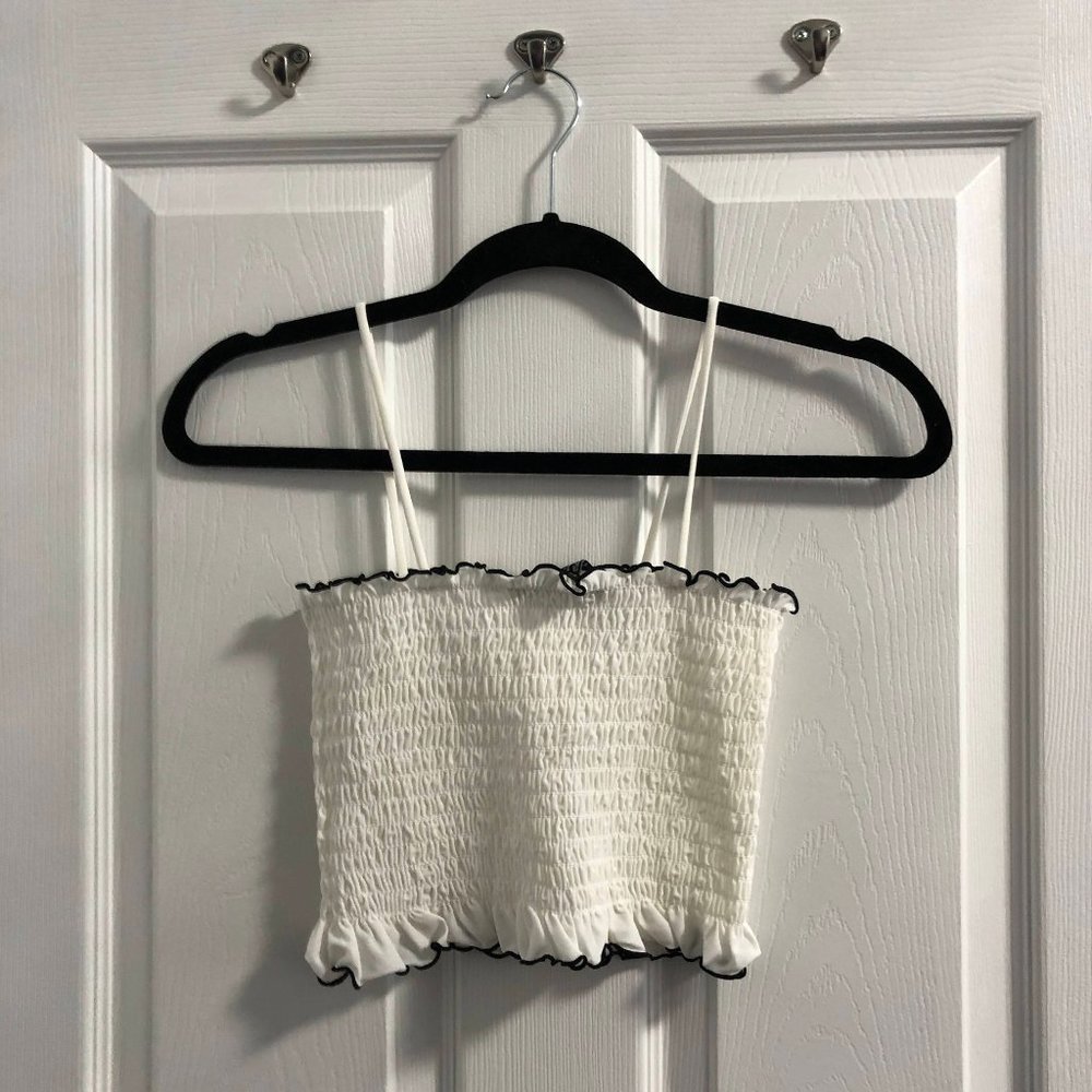 WHITE TUBETOP
